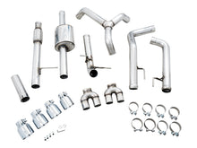 Load image into Gallery viewer, AWE Tuning 4th Gen GM 1500 5.3L 0FG Cat-Back Split Rear Exit (w/ Bumper Cutouts) - Quad Chrome Tips