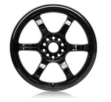 Gram Lights 57DR 17x9.0 +38 5x114.3 Glossy Black Wheel