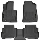 Husky Liners 2017 Mazda CX-9 WeatherBeater Floor Liner (Front and Second Rows) - Black