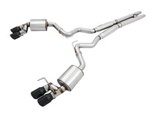 Load image into Gallery viewer, AWE Tuning 2018+ Ford Mustang GT (S550) Cat-Back Exhaust - Touring Edition (Quad Diamond Black Tips)