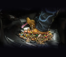 Load image into Gallery viewer, Husky Liners 2017 Chrysler Pacifica (Stow and Go) Weatherbeater 2nd Row Black Floor Liners