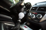 Cobb Subaru 6-Speed COBB Shift Knob - White w/Stealth Black Collar (Non-Weighted)