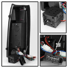 Load image into Gallery viewer, xTune Yukon Denali 99-00 LED Tail Lights Black ALT-JH-CCK88-LED-BK