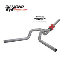 Load image into Gallery viewer, Diamond Eye KIT 4in Catback MFLR RPLCMENT PIPE DUAL AL: 2004.5-2007.5 DODGE CUMMINS 600