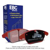 EBC 2016 Mazda CX-5 2.0L Redstuff Rear Brake Pads