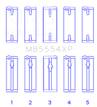 Load image into Gallery viewer, King Engine Bearings Toyota 3SGTE Performance Main Bearing Set - Size STD