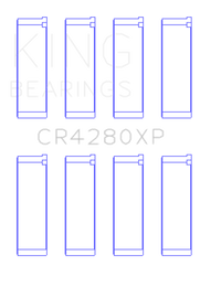 King Engine Bearings Subaru WRX/STi EJ20/EJ22/EJ25 48mm Rod Performance Rod Bearing Set - Size STD