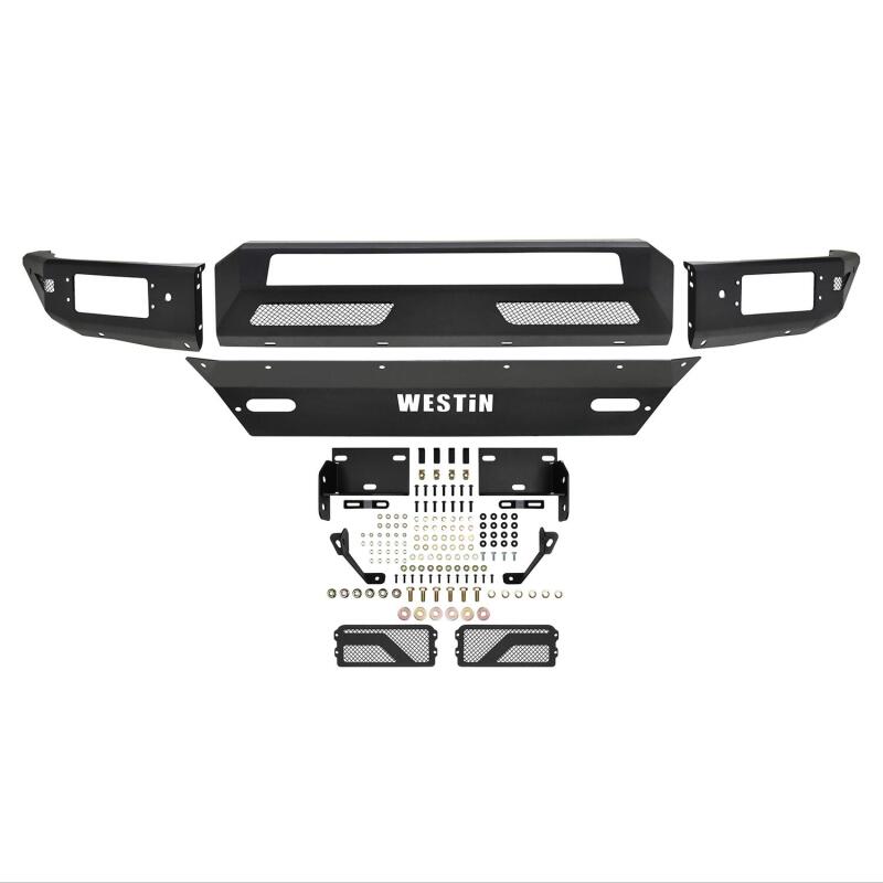 Westin 16-19 Chevy/GMC Silverado/Sierra 1500 Pro-Mod Front Bumper - Textured Black