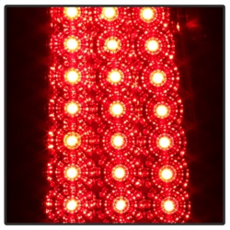 xTune Chevy Silverado 1500/2500/3500 03-06 LED Tail Lights Red Clear ALT-ON-CS03-LED-RC