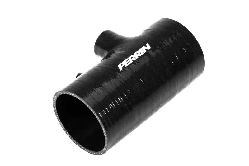 PERRIN 22-24 Subaru WRX / 20-25 LGT & OBXT Turbo Inlet Hose w/Turbo Adapter Flange (Short) - Black