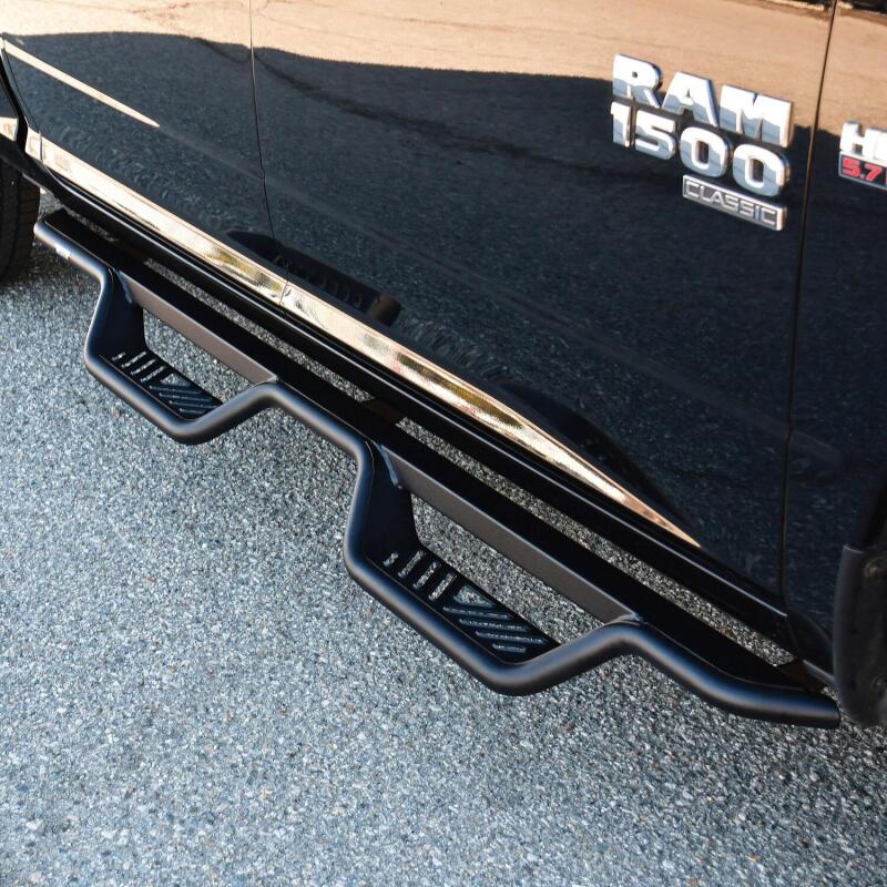 Westin 19-23 RAM 1500 Classic Crew Cab Outlaw Drop Nerf Step Bars - Textured Black