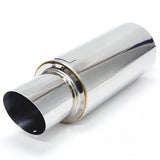 BLOX Racing 3 inch Universal Street Muffler - Turndown Tip