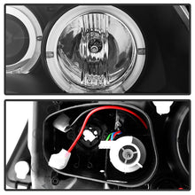 Load image into Gallery viewer, Spyder BMW E90 3-Series 06-08 Projector LED Halo Amber Reflector Rplc Bulb Blk PRO-YD-BMWE9005-AM-BK