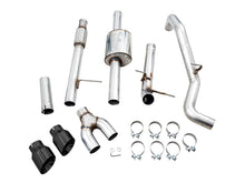 Load image into Gallery viewer, AWE Tuning 4th Gen GM 1500 5.3L 0FG Cat-Back Dual Side Exit (Flat Bumper) - Diamond Tips