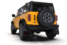 Load image into Gallery viewer, Rally Armor 21-25 Ford Bronco (Plstc Bmpr + RB - NO Rptr/Sprt) Blk Mud Flap w/Met. Blk Logo