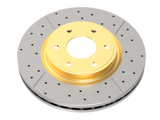 DBA 2017+ Ford F-150 3.5TT 4WD (w/Electronic Hand Brake) Rear Drilled & Slotted Street Series Rotor