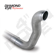 Load image into Gallery viewer, Diamond Eye Downpipe 4in TB Single W/ HX40 FLANGE AL DODGE 5.9L 2500/3500 89-93 4X4 ONLY