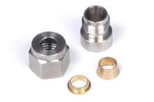 Load image into Gallery viewer, Haltech 1/4in Stainless Steel Weld-On Kit w/Nut &amp; Ferrule