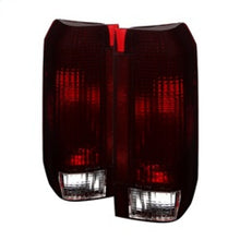 Load image into Gallery viewer, xTune Ford Bronco F150 F250 F350 F450 92-96 OE Style Tail Lights Red Smoked ALT-JH-FB92-OE-RSM