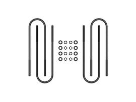 ICON 00-04 Ford F-250/F-350 Front Semi Round U-Bolt Kit