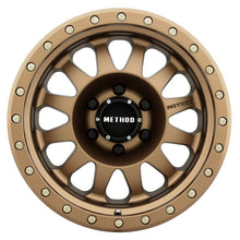 Load image into Gallery viewer, Method MR304 Double Standard 17x8.5 0mm Offset 6x5.5 108mm CB Method Bronze Wheel