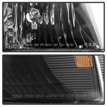 Load image into Gallery viewer, xTune Ford Ranger 93-97 Crystal Headlights w/ Corner Lights 4pcs Sets Black HD-JH-FR93-SET-BK