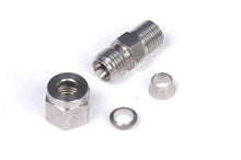 Load image into Gallery viewer, Haltech 1/4in Stainless Compression 1/8in NPT Thread Fitting Kit w/Nut &amp; Ferrule