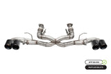 Corsa 20-25 Chevrolet Corvette C8 RWD 3in Xtreme Cat-Back Exhaust w/4.5in Carbon Fiber BlackPVD Tip