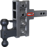 Gen-Y Mega Duty 2in Shank 5in Offset Drop 2K TW 16K Hitch w/GH-051 Dual-Ball/GH-032 Pintle Lock