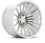 Vossen HFX-4 17x9 - 6x135 - ET0 - Super Deep - 87.1 - Silver Polished Wheel