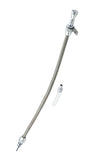 Mr. Gasket Automatic Transmission Dipstick & Tube - Braided Stainless Steel