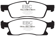 Load image into Gallery viewer, EBC 11+ Dodge Durango 3.6 Ultimax2 Front Brake Pads