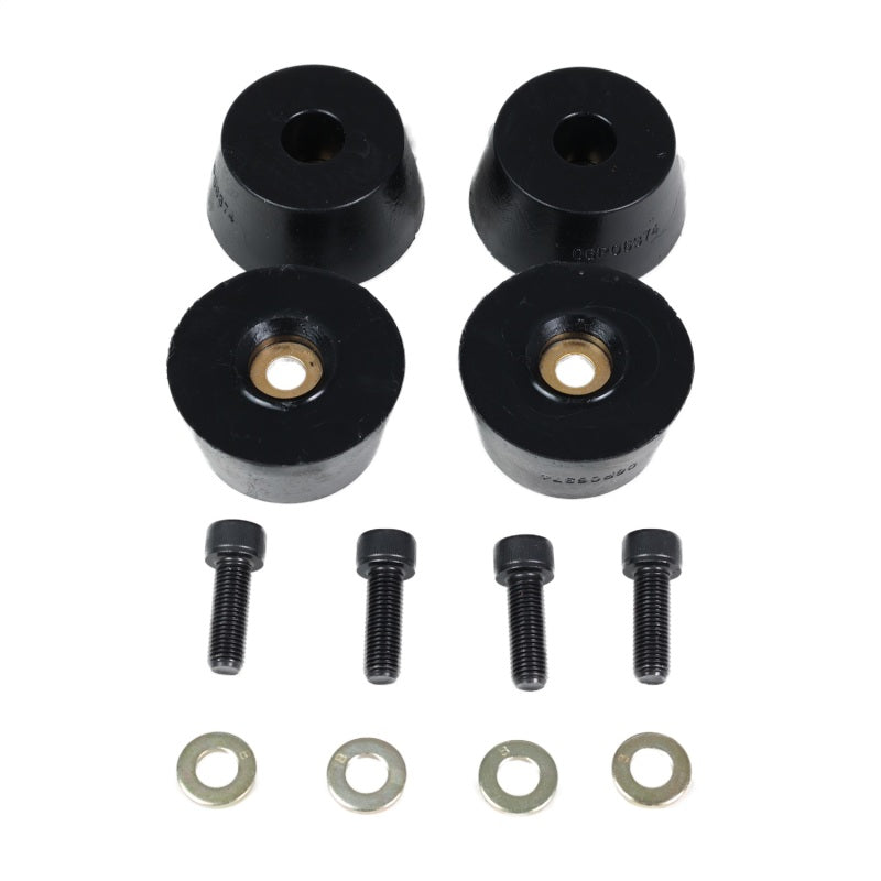 Energy Suspension 96-02 Toyota 4Runner Front Hyper Flex Bump Stop Set - Black