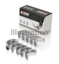 Load image into Gallery viewer, King Engine Bearings Mini W10B16A/W11B16A Silicon Bi-Metal Aluminum Main Bearing Set - Size STD