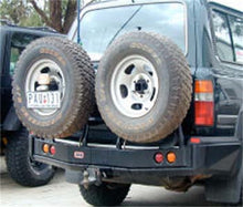 Load image into Gallery viewer, ARB W/Carrier Rear Step Towbar Lhs Blk 80 Series