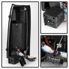 Load image into Gallery viewer, xTune Yukon Denali 99-00 LED Tail Lights Black ALT-JH-CCK88-LED-BK