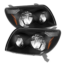 Load image into Gallery viewer, xTune Toyota 4Runner 03-05 Crystal Headlights Black HD-JH-T4R03-AM-BK