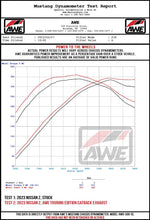 Load image into Gallery viewer, AWE Tuning 2023 Nissan Z RZ34 RWD Touring Edition Cat-Back Exhaust System w/ Diamond Black Tips