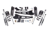 2014-2018 Ram 2500 4in. Radius Arm Gas - rear shocks Coil spring - NX2 Shocks