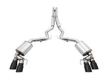 Load image into Gallery viewer, AWE Tuning 2018+ Ford Mustang GT (S550) Cat-Back Exhaust - Touring Edition (Quad Diamond Black Tips)