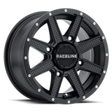 Raceline A92B Hostage 14x7in / 4x156 BP / 2+5 -47mm Offset / 83.8mm Bore - Satin Black Wheel