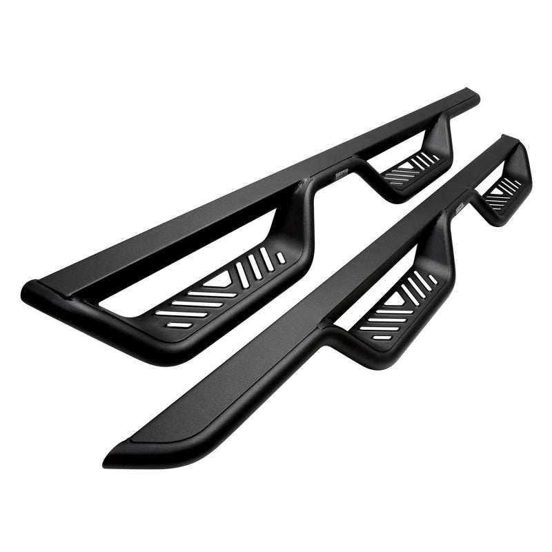 Westin 18-22 Jeep Wrangler JL Unlimited Outlaw Nerf Step Bars - Textured Black