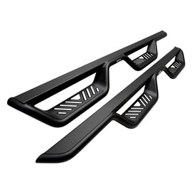 Westin 18-22 Jeep Wrangler JL Unlimited Outlaw Nerf Step Bars - Textured Black