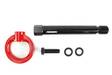 Load image into Gallery viewer, PERRIN 17-21 Honda Civic Si/Type R/Touring/Hatchback Tow Hook Kit Rear - Red