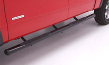 Load image into Gallery viewer, Lund 05-23 Nissan Frontier Crew Cab 4in. Oval Straight Steel Nerf Bars - Black
