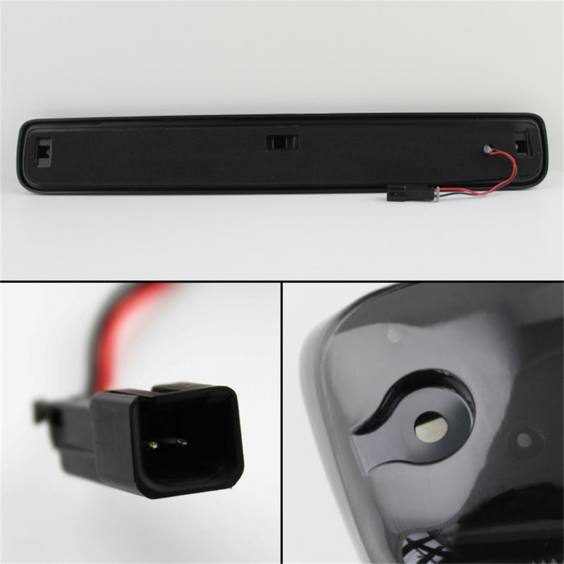 xTune Chevy Silverado 07-13 Amber LED Cab Roof Lights Clear ACC-LED-CS07-CR-C