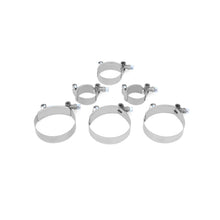 Load image into Gallery viewer, Mishimoto Subaru 02-07 WRX/04-07 STi Top-Mount Intercooler Kit - Silver/Black Hoses - Not For iRHD