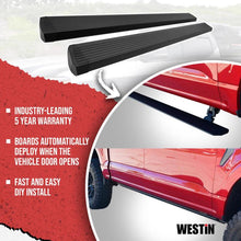 Load image into Gallery viewer, Westin 15-25 Ford F-150 SuperCrew / 17-25 F-250/350 CrewCab Pro-e Running Boards - Tex. Blk