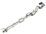 AWE Tuning 16-22 Toyota Tacoma 0FG Cat-Back Exhaust w/ BashGuard - Dual Diamond Black Tips