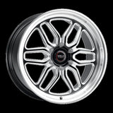 Weld Racing 20x10 Laguna 6 Drag 6x139.7 ET38 BS7.00 Gloss BLK MIL DIA 106.1
